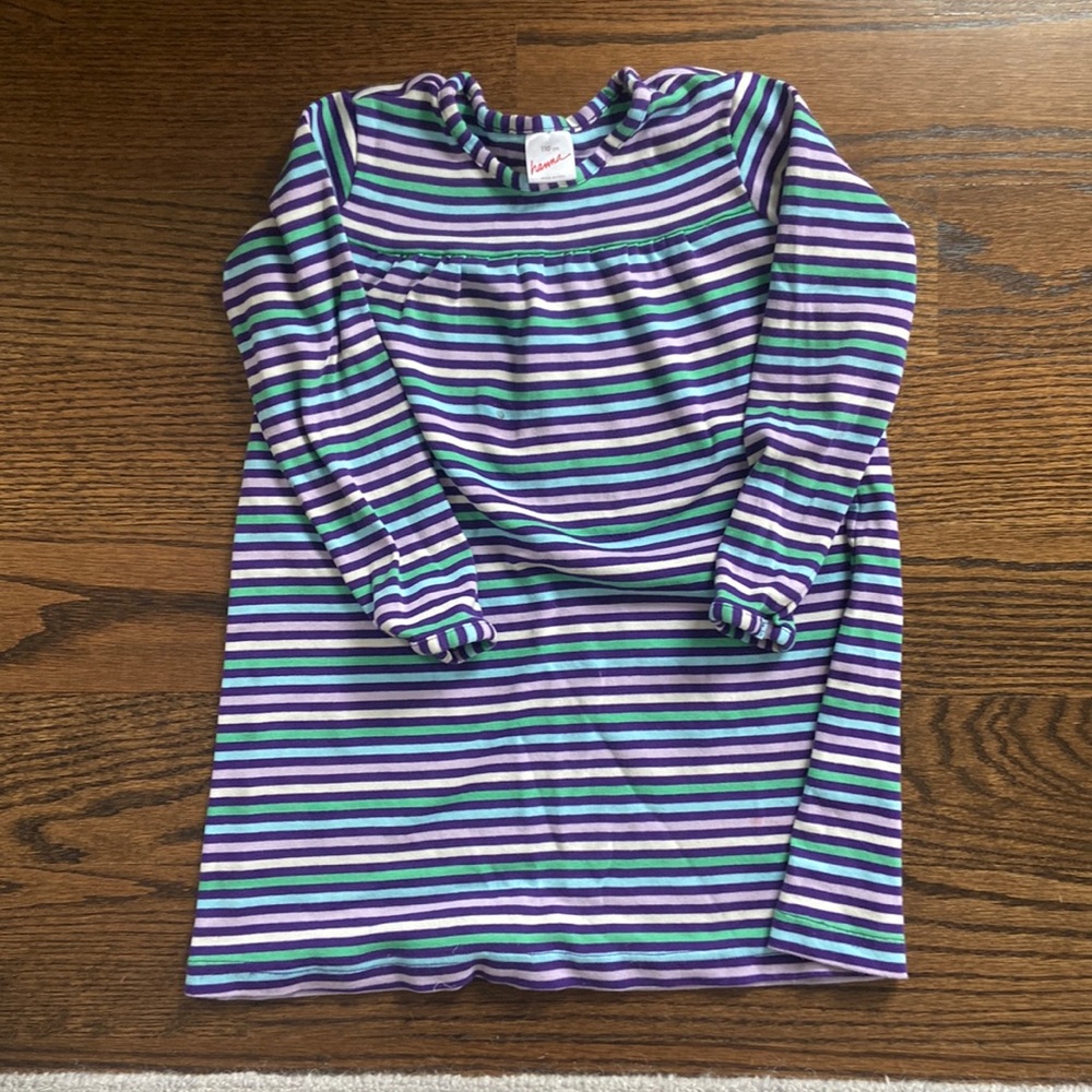 Girls Hanna Andersson striped dress